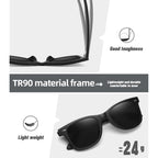MEETSUN Retro Polarized Sunglasses for Women Men Classic Mirror Lens Driving Trendy Sun Glasses UV Protection (3 Pack)