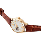 Orient Rn-Ag0728S Women'S Automatic Watch, Mechanical, Automatic, Open Heart, Dial Color - White, Classic Ladies Watch