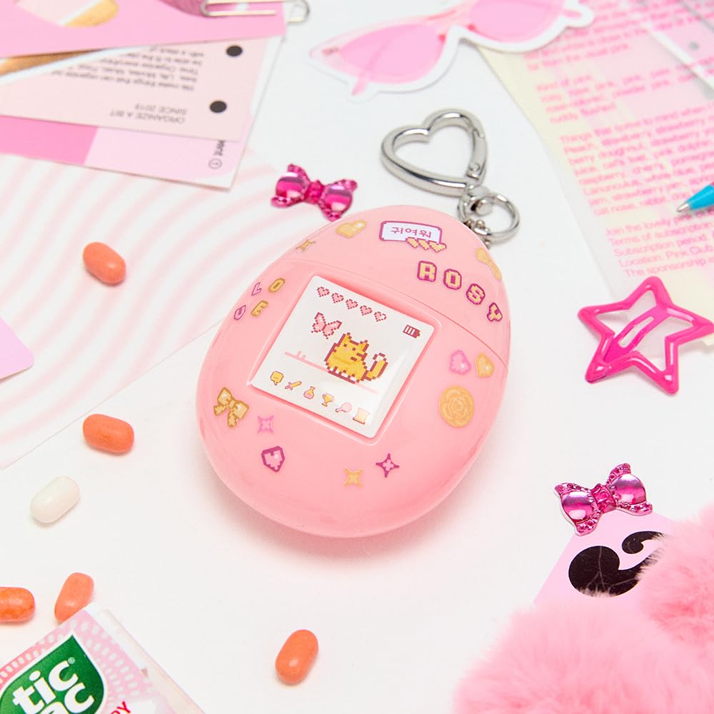 MUMCHIT Perfume Keyring Hand Cream 1.7 fl oz – 5 Fragrances, Customizable Sticker Pack, Non-Greasy, Fast Absorbing, Long Lasting Scent (1.7 fl oz, Tulip Libre)