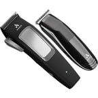 Andis 561506 Incred Cordless Adjustable Hair Clipper & Close-Cutting T-Blade Trimmer Combo Set, 23-Piece Kit, Powerful Motor, Lithium-Ion Battery, Black