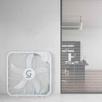 Genesis 20" Box Fan, 3 Settings, Max Cooling Technology, Carry Handle, White (G20Box-Wht)