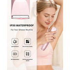 Ufree Bikini Trimmer Women Electric Razors Dual Head, Pubic Body Hair Trimmer Electric Shaver for Face, Legs, Arm, Rechargeable Lady Shaver Waterproof, Summer Grooming Kit