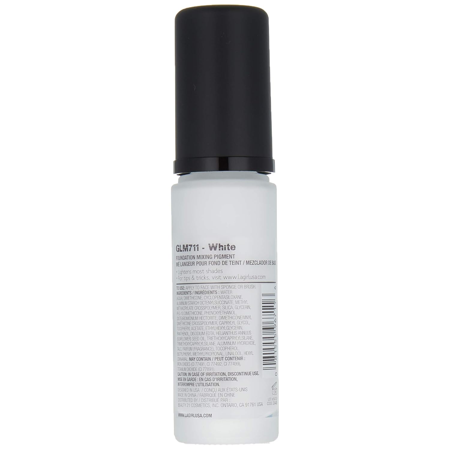 L.A. Girl PRO.color Foundation Mixing Pigment, White GLM711