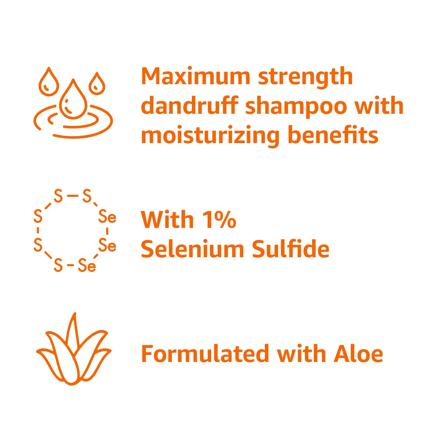Amazon Basics Moisturizing Anti-Dandruff Shampoo, Maximum Strength with 1% Selenium Sulfide, 11 Fl Oz, Pack of 1