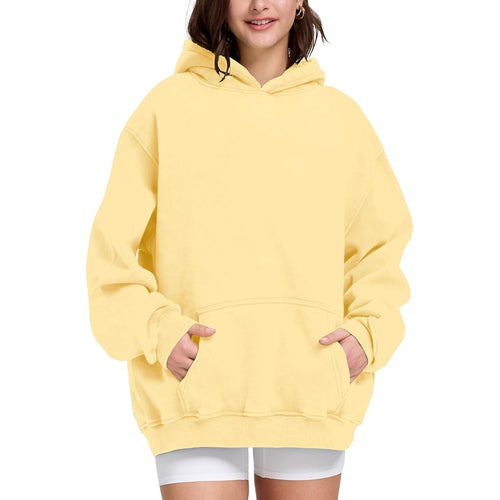 Acid Wash Hoodie for Womens Pullover Oversized Women's Fashion Hoodies & Sweatshirts Vintage Sweatshirt Heavyweight