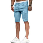 Mens Flat Front Golf Short Work Dress Short With Pockets Casual Shorts Summer Beach Shorts Pants