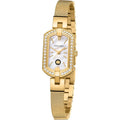 Golden Maple Watches For Women, Small Oval Stainless Steel Case, Mother Fo Pearl Dial, Dainty Ladies Watches, Luxury Gifts For Her