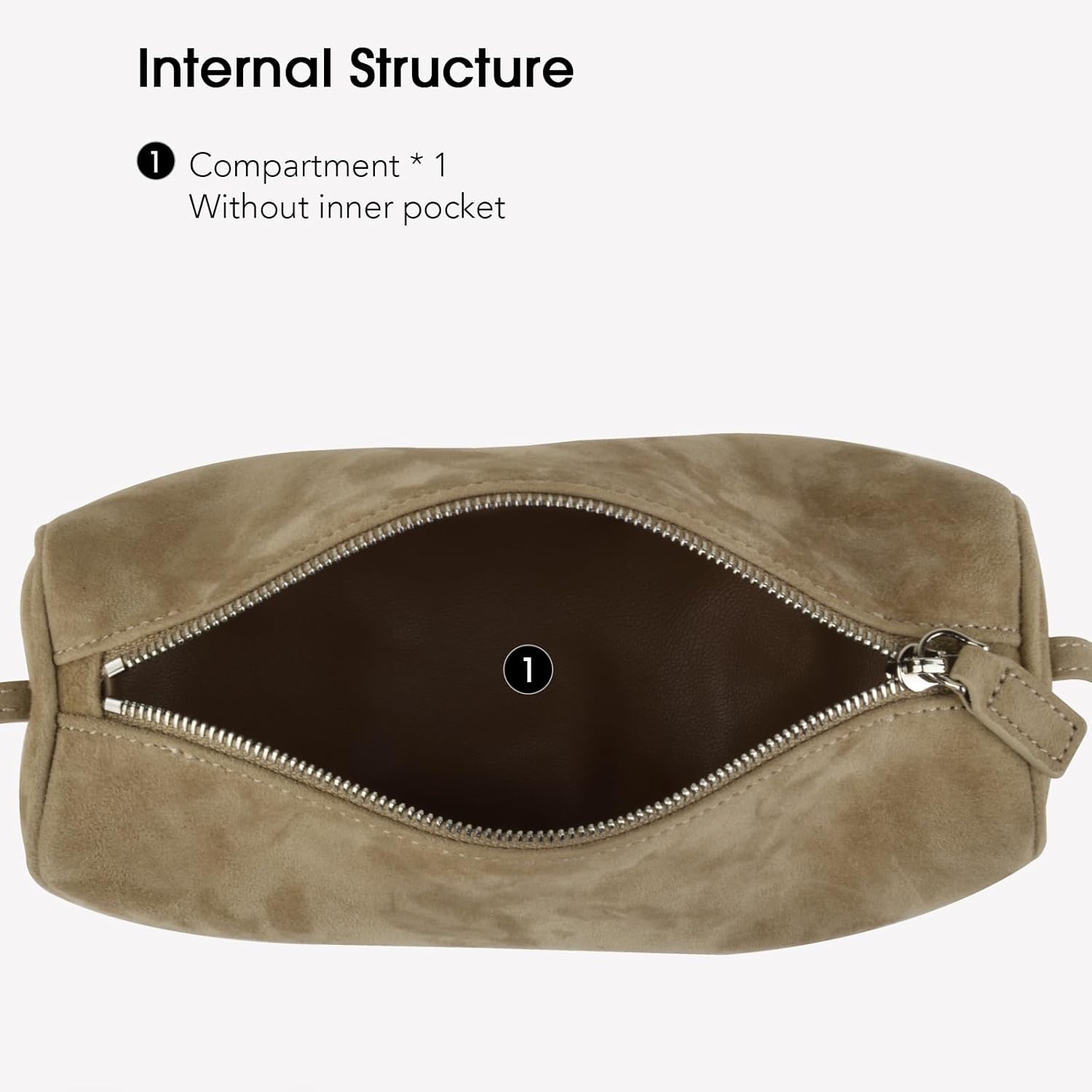 DONNAIN Premium Suede Leather Crossbody Purses for Women, Small Shoulder Bag with Adjustable Strap and Crossbody Hobo Bag