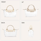 BOSTANTEN Clear Bag for Stadium Approved Crossbody Purse Handbags for Concerts Sports Events