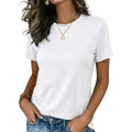 Zeagoo Womens Tshirt Short Sleeve Summer Tops Crewneck Casual Basic Tee Shirts Spring Clothes Trendy Outfit
