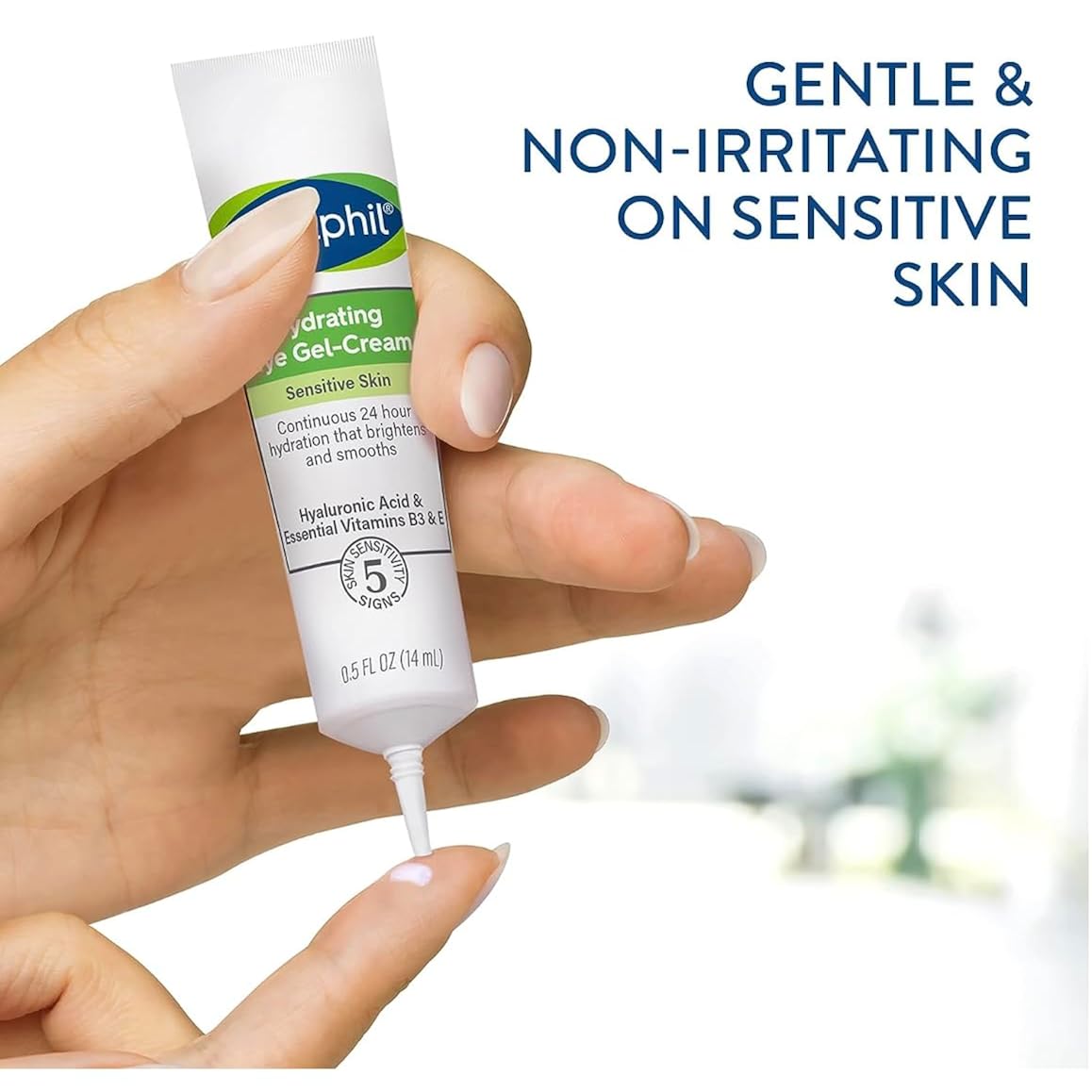 Cetaphil Night & Eye Hydration Set, Rich Hydrating Night Cream(1.7 Oz) & Hydrating Eye Gel-Cream ( .5 Oz) For Dry Sensitive Skin, For Under-Eye Dark Circles