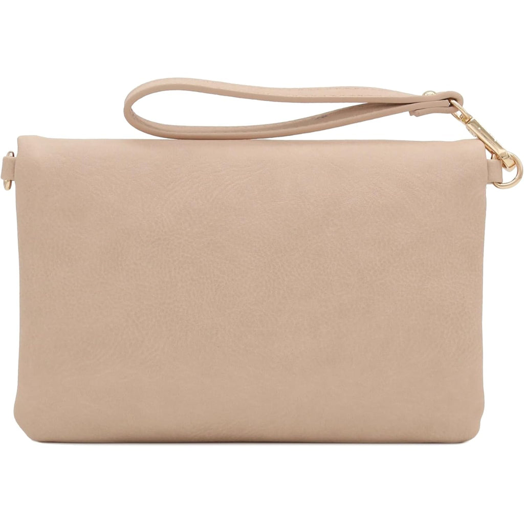 Envelope Wristlet Clutch Crossbody Bag With Chain Strap