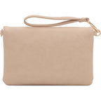 Envelope Wristlet Clutch Crossbody Bag With Chain Strap