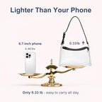 Wuflyover Clear Bag for Stadium Events - Adjustable Strap Clear Shoulder Bag for Concerts & Sports, Game Day Approved