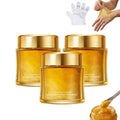 Moisturizing Nourishing Honey Hand Mask, Moisturizing Hydrating Hand Masks for Women, Nourishing Exfoliating Hand Film Hands Care Soft (3PCS)