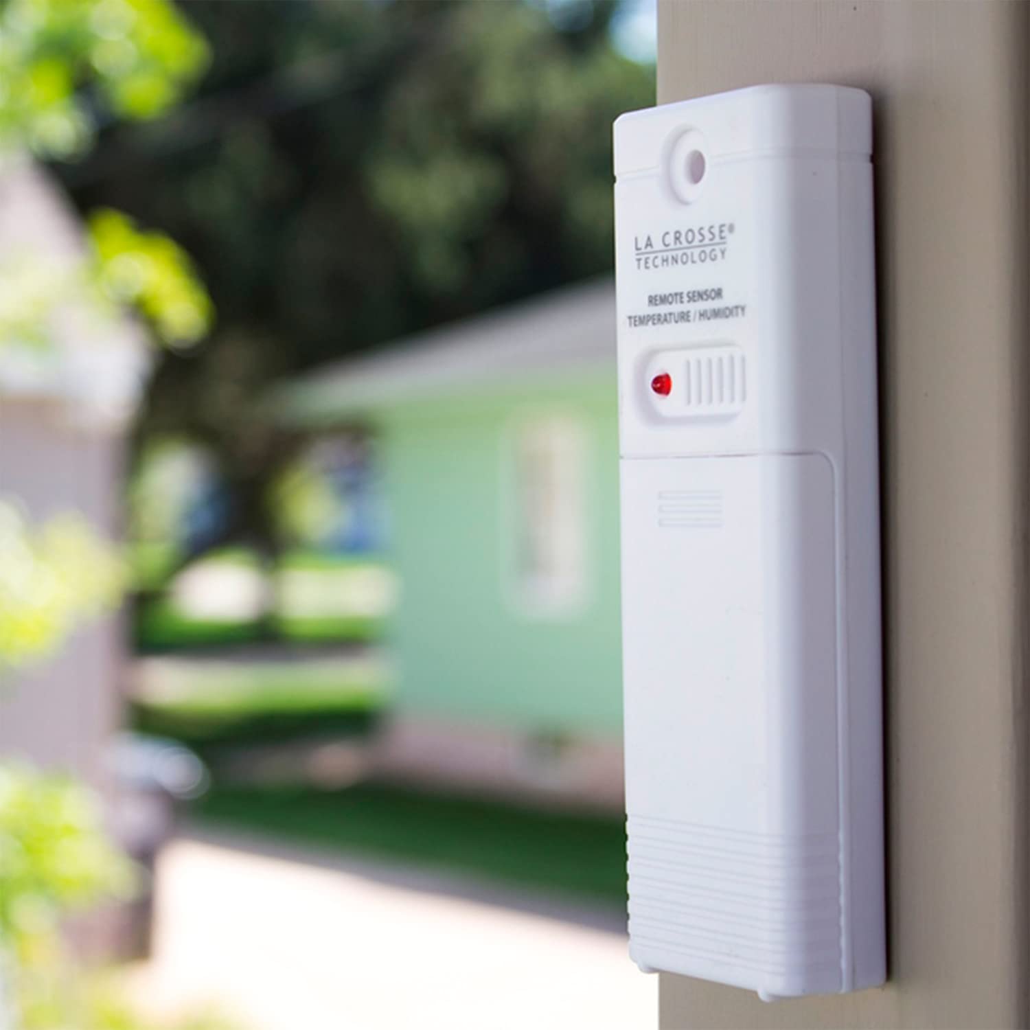 Tx141Th-Bv4 Wireless Weather-Resistant Temperature/Humidity Sensor | 330Ft Transmission Range, Battery Operated