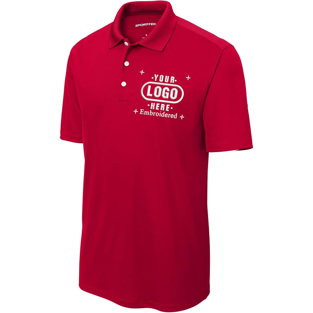 Custom Polo Shirts For Men Custom Embroidered Polo Shirt, Personalized With Text & Logo Black