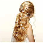 10 Pcs Pearl Mini Claw Clips Daisy Floral Hair Clips, Sweet Artificial Bangs Clips Decorative, Decorative Hair Accessories for Women and Girls