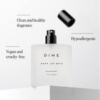 Dime Beauty Perfume Dans Les Bois - Woody Floral Perfume For Women With Cedarwood, Saffron & Night Jasmine, Clean Fragrance, Eau De Toilette, Vegan, 1.7 Oz / 50 Ml
