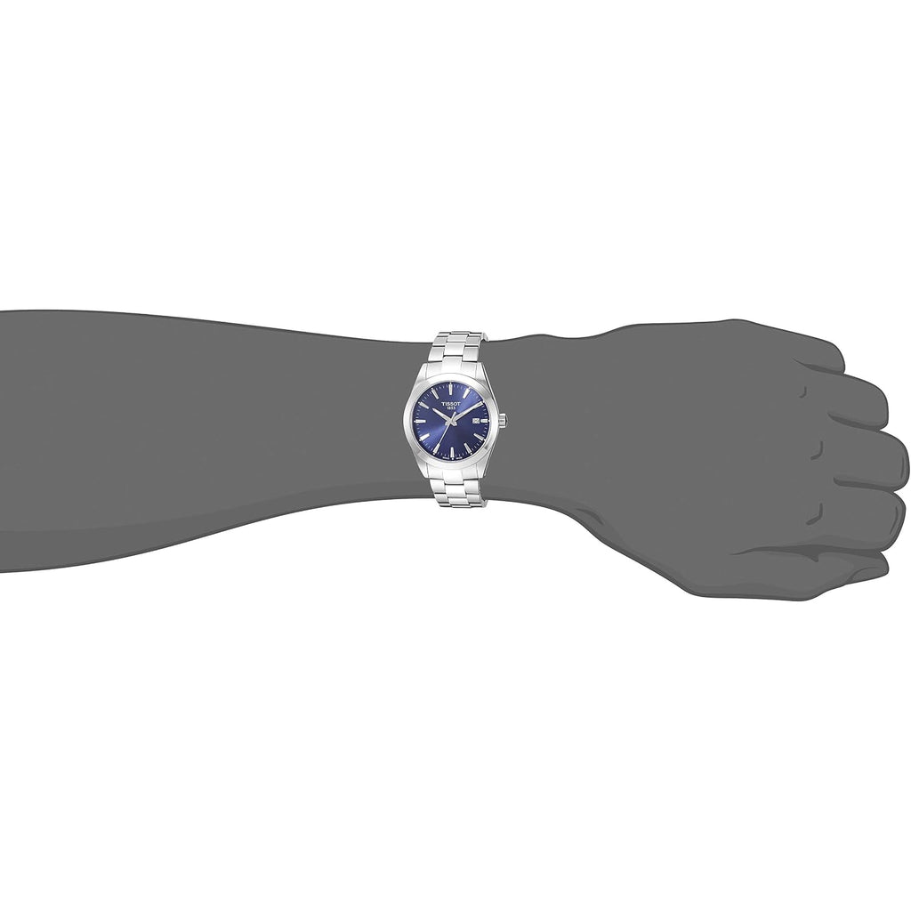 Tissot Mens Gentleman Stainless Steel Dress Watch