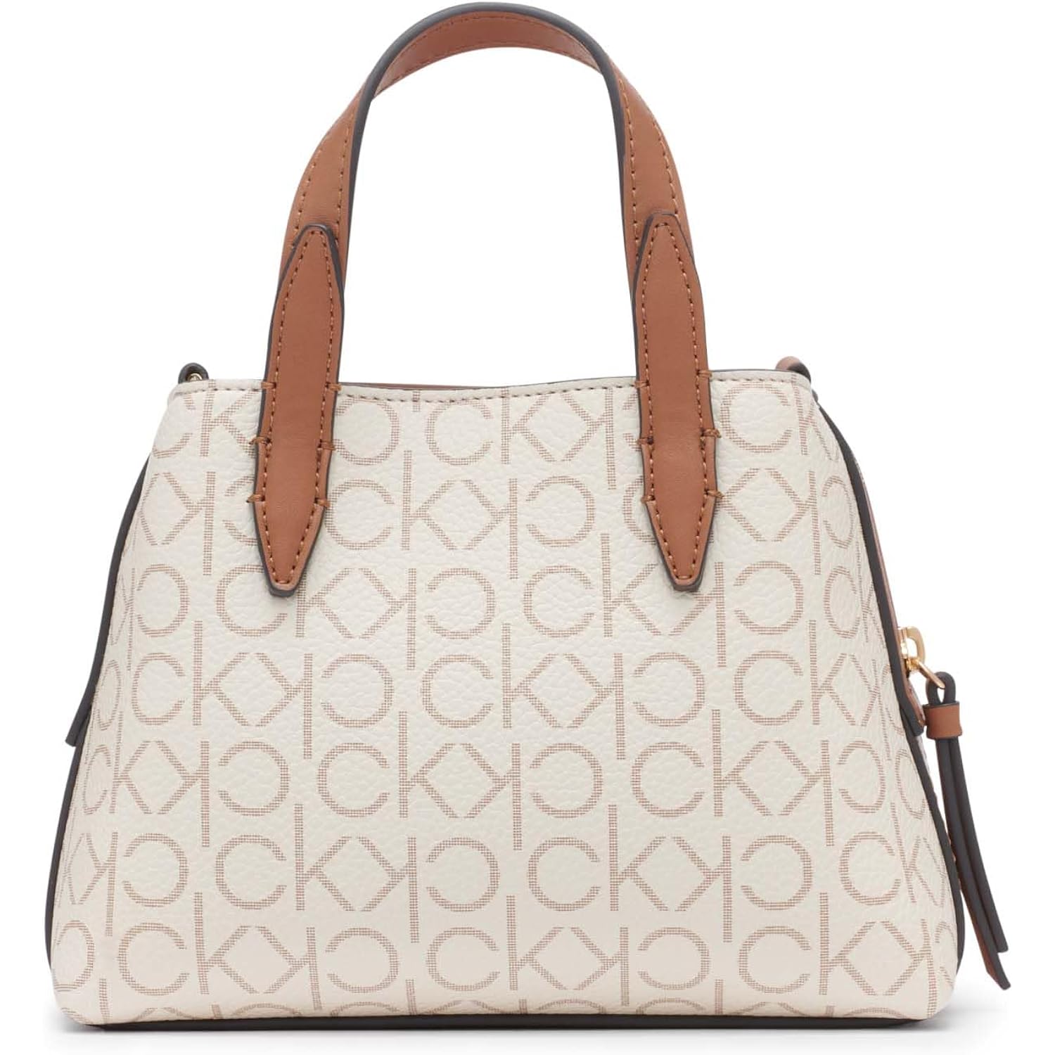 Calvin Klein Women's Millie 2 in 1 Triple Compartment Mini Satchel Crossbody