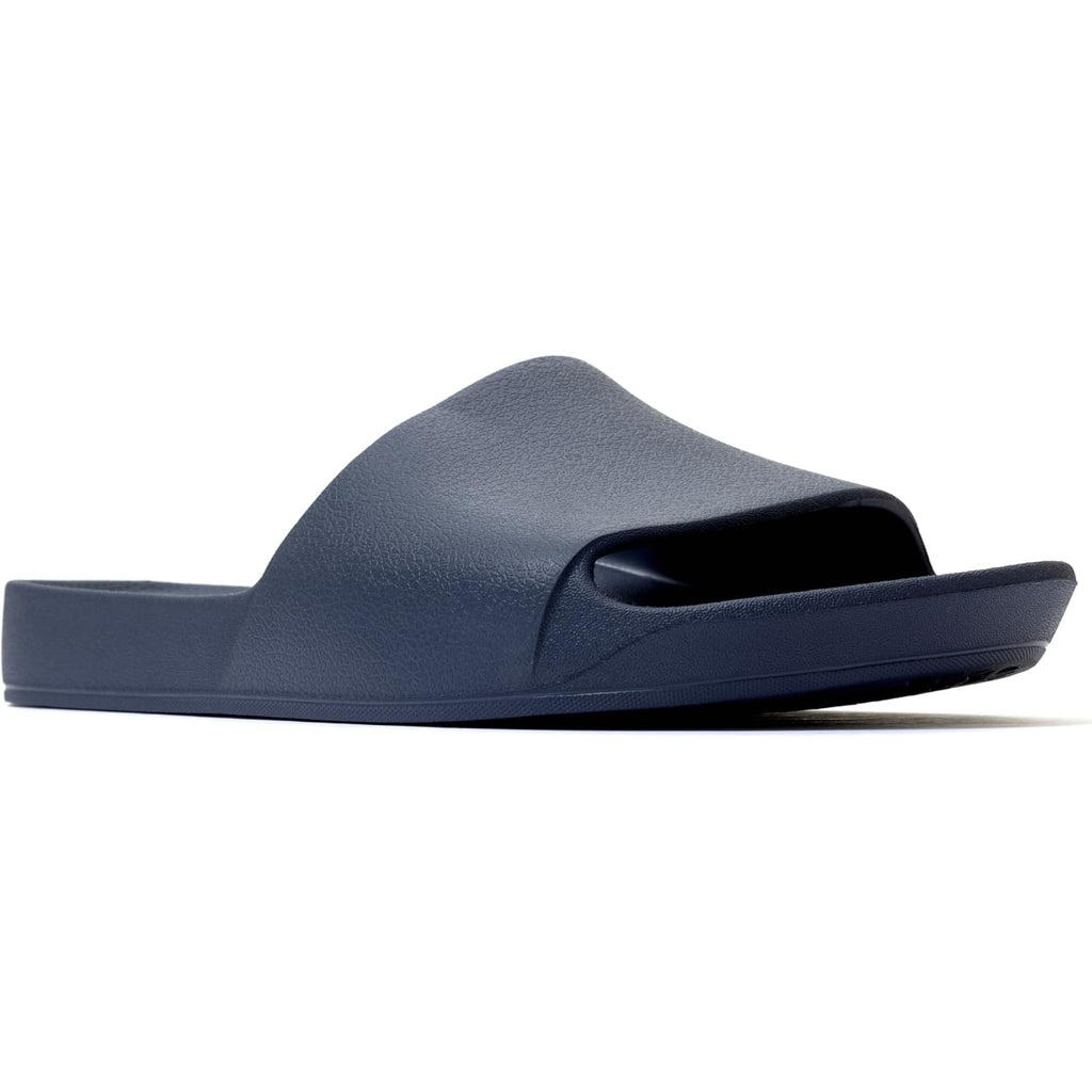 Archies Arch Support Slides – Orthotic Recovery Sandals For Plantar Fasciitis Relief, Foot Pain & Heel Pain – Lightweight, Cushioned, Shock-Absorbing Slides For Walking, Standing, And All-Day Comfort