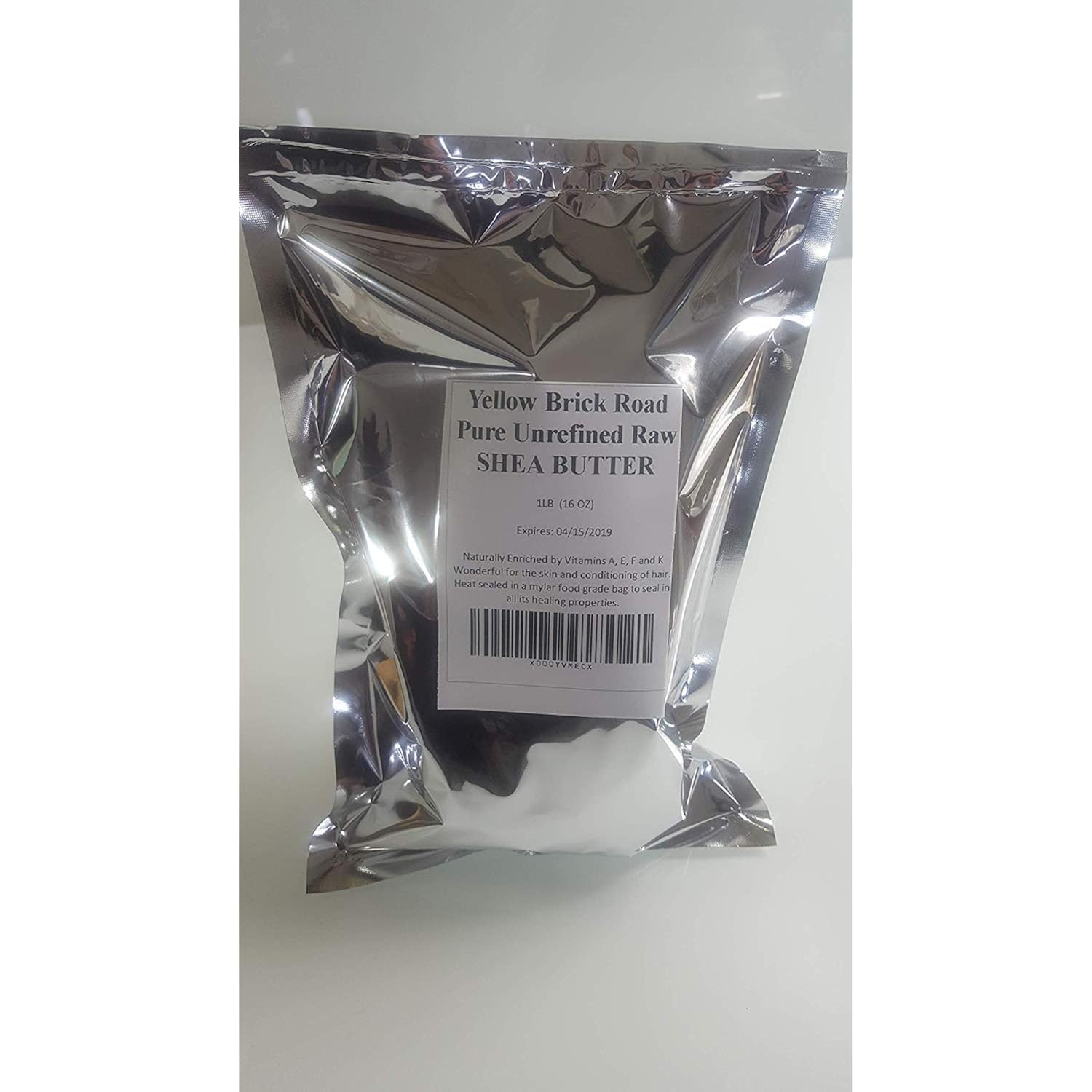 Yellow Brick Road 100% Raw Unrefined Shea Butter-African Grade A Ivory 1 Pound (16Oz)…
