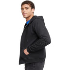 Hanes Men'S Zip-Up Hoodie, Ecosmart Fleece Full-Zip Hoodie For Men, Hooded Sweatshirt