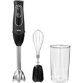 Braun Multiquick 5 Immersion Hand Blender With Dual Speed + Turbo And Patented Technology, 350W - Includes Beaker And Whisk, Black, Mq505
