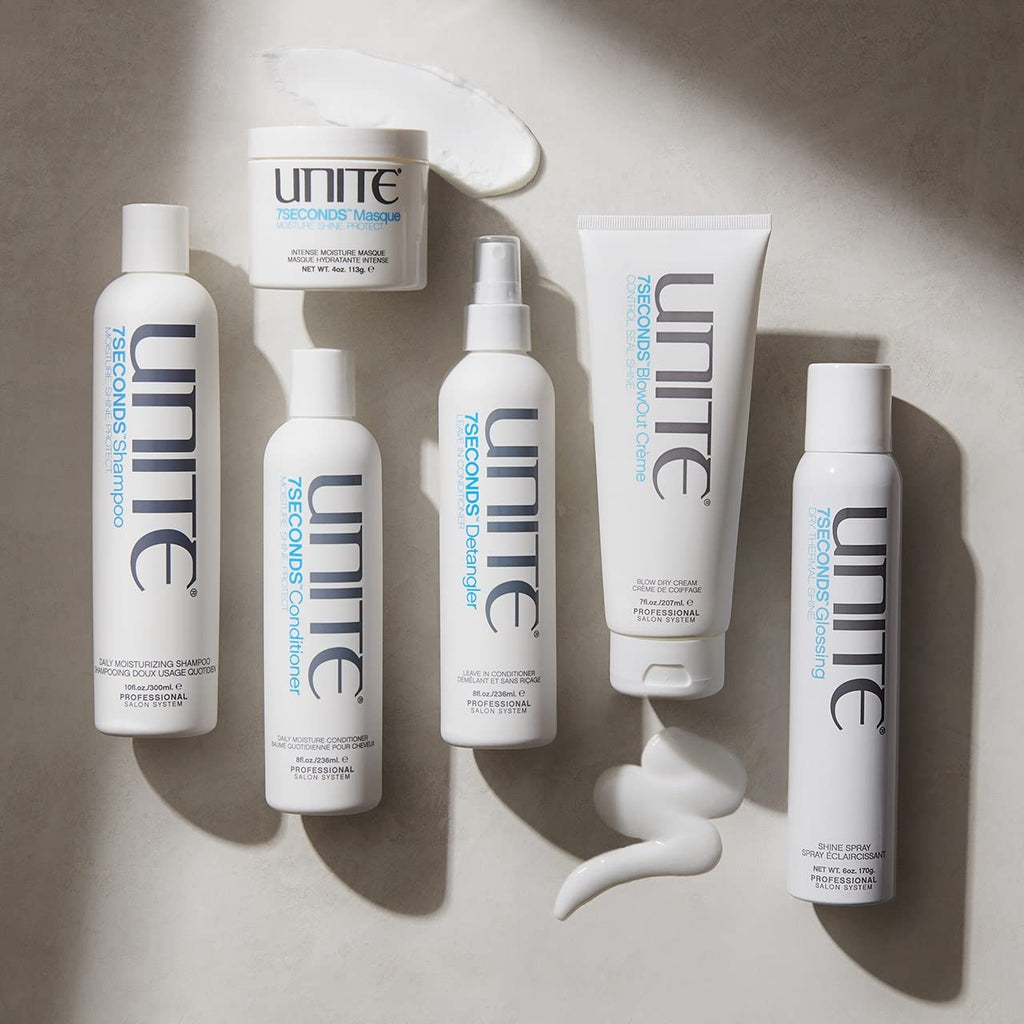 Unite Hair 7Seconds Detangler Leave-In Conditioner Spray For Frizz Control & Heat Protection