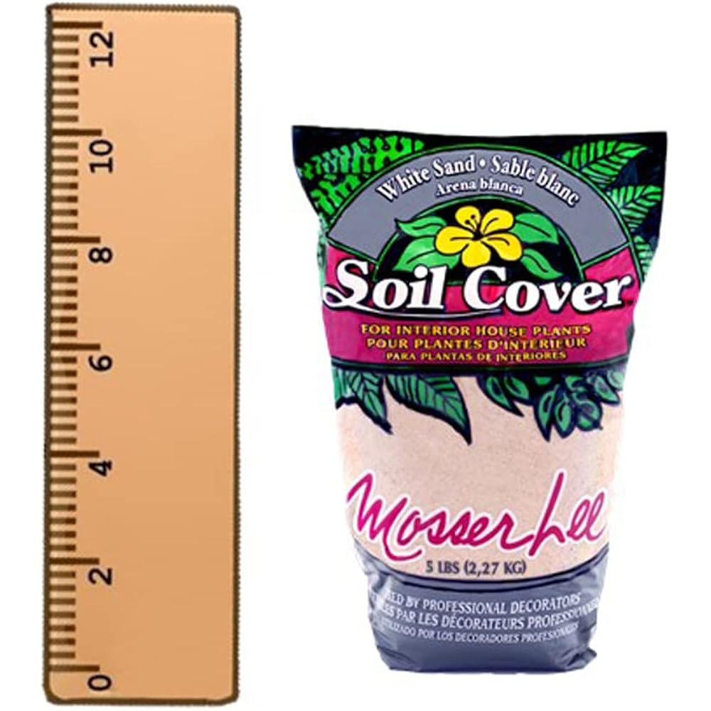 Mosser Lee Ml1111 White Sand Soil Cover, 5 Lb.