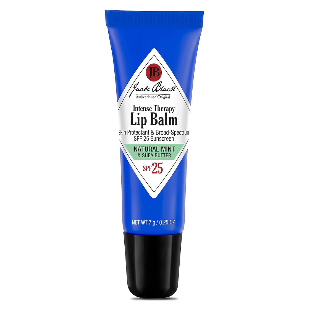 Jack Black Intense Therapy Lip Balm, 0.25-Oz. – Spf 25 Sun Protection, Lip Moisturizer, Hydrating Lip Balm With Spf, Lip Sunscreen