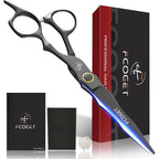 Professional Hair Cutting Scissors, High-End Japanese 440C Stainless Steel Hair Cutting Shears With Sharp Edge Blades, 6.8 Inch Hair Scissors, Right Hand Scissors For Salon, Home, Pet