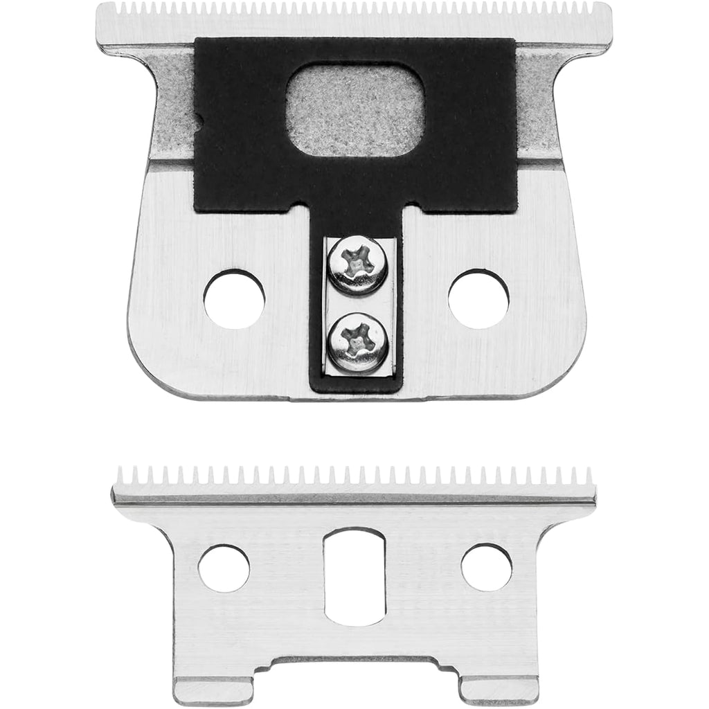 Andis T-Blade Replacement For T-Outliner, Gto, Go, And Sls Trimmers - Close Cutting, Zero Gapped, Silver