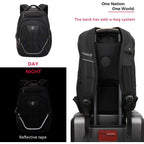 Swissdigital Design Tsa Business Laptop Backpack For Men,Travel Backpack With Usb Charging Port,College Tech Backpacks With Rfid Pockets Presents For Men Fits 15.6 Inch Computer | J16Bt-1
