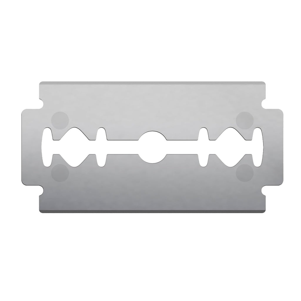 VIKINGS BLADE Double Edge Safety Razor Blades, 50x Blades, Swedish Steel + Platinum Coated, Replacement Razor Blades & Refills (Mild & Gentle)