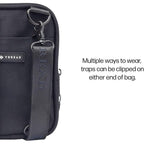 Thread Wallets Small Crossbody Bags For Women & Men, Stylish Sling, Chest Bag For Everyday Use (Black)