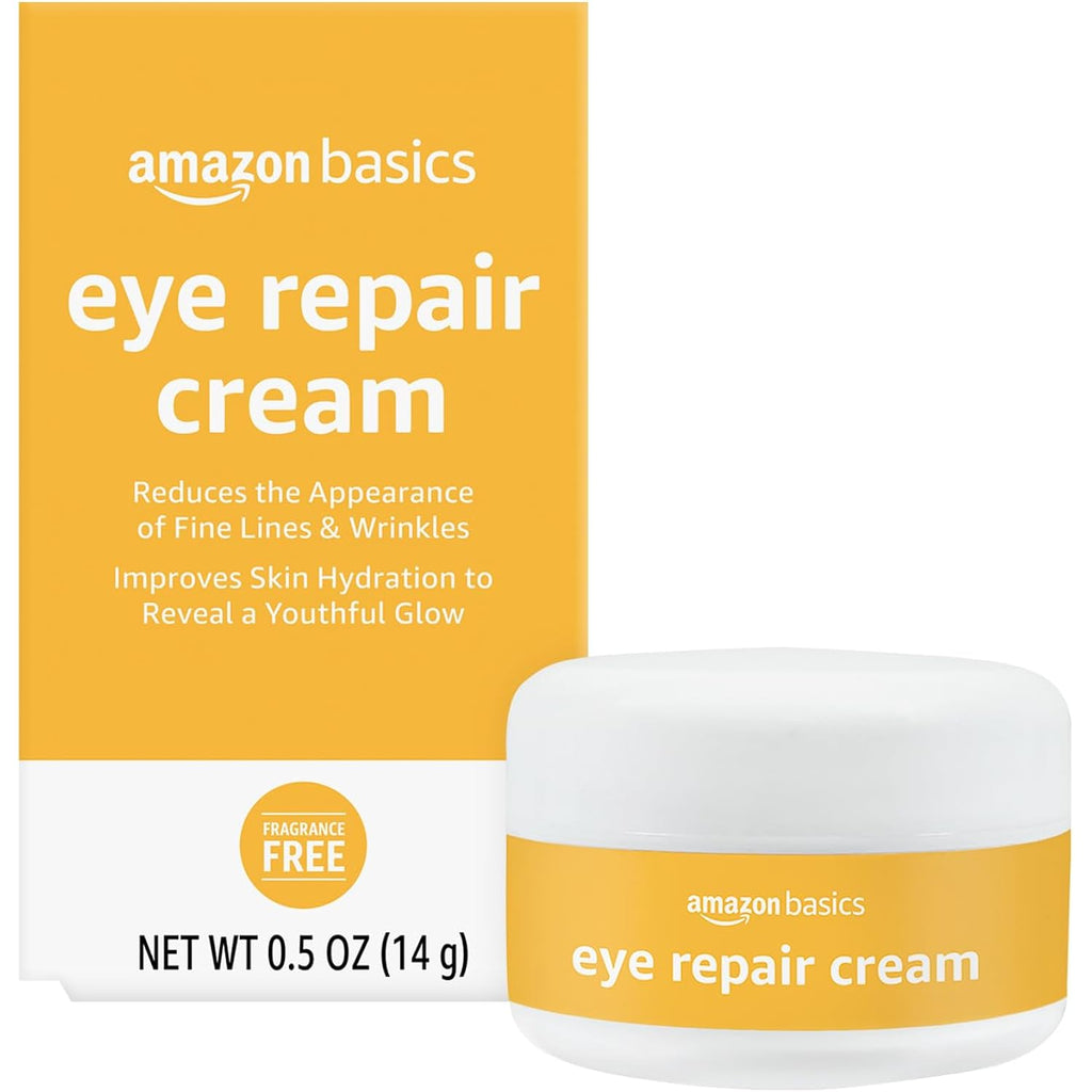 Amazon Basics Eye Repair Cream For Wrinkles, 0.5 Fl Oz, 1-Pack