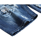 Men'S Casual Denim Ripped Shorts