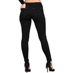 Lildy Women's Denim Jeggings, Stretchable Cotton Blend