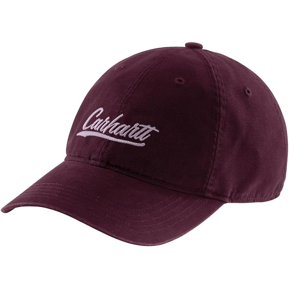 Carhartt Women's 105247 Women's Canvas Script Graphic Cap
