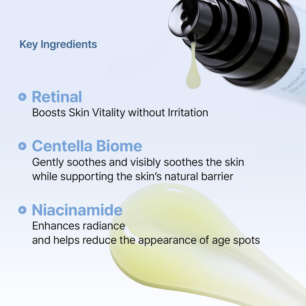 Meditherapy Retinal Skin Booster Serum 5.07 Fl Oz | Retinaldehyde, Niacinamide, Cica | Korean Hydrating Face & Body Serum For Dull, Uneven Skin, All Skin Types, K-Beauty