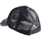 Camping Hair Don'T Care Hat, Vintage Washed Distressed Mesh Baseball Cap