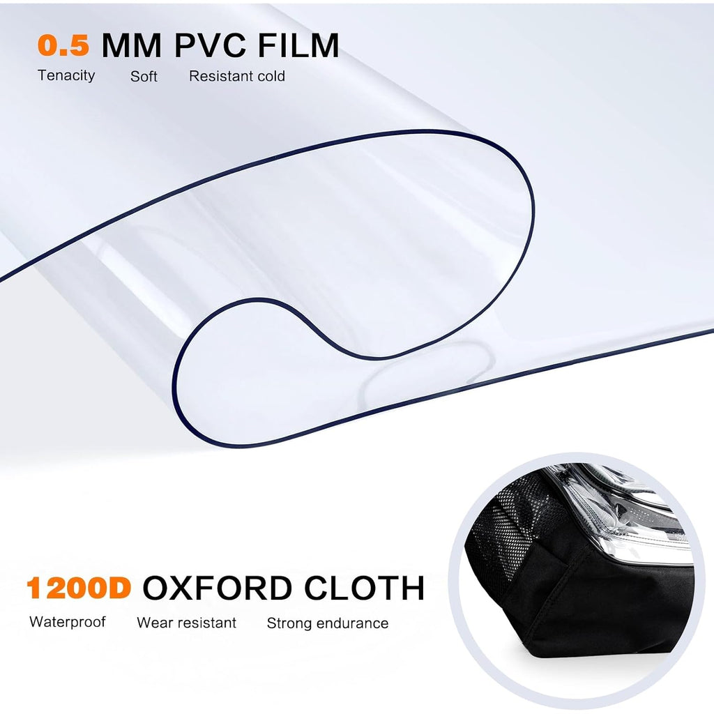 Clear Backpack Transparent Heavy Duty School Pvc Bookbag See Through Bag Boys And Girls For College Work Travel Security