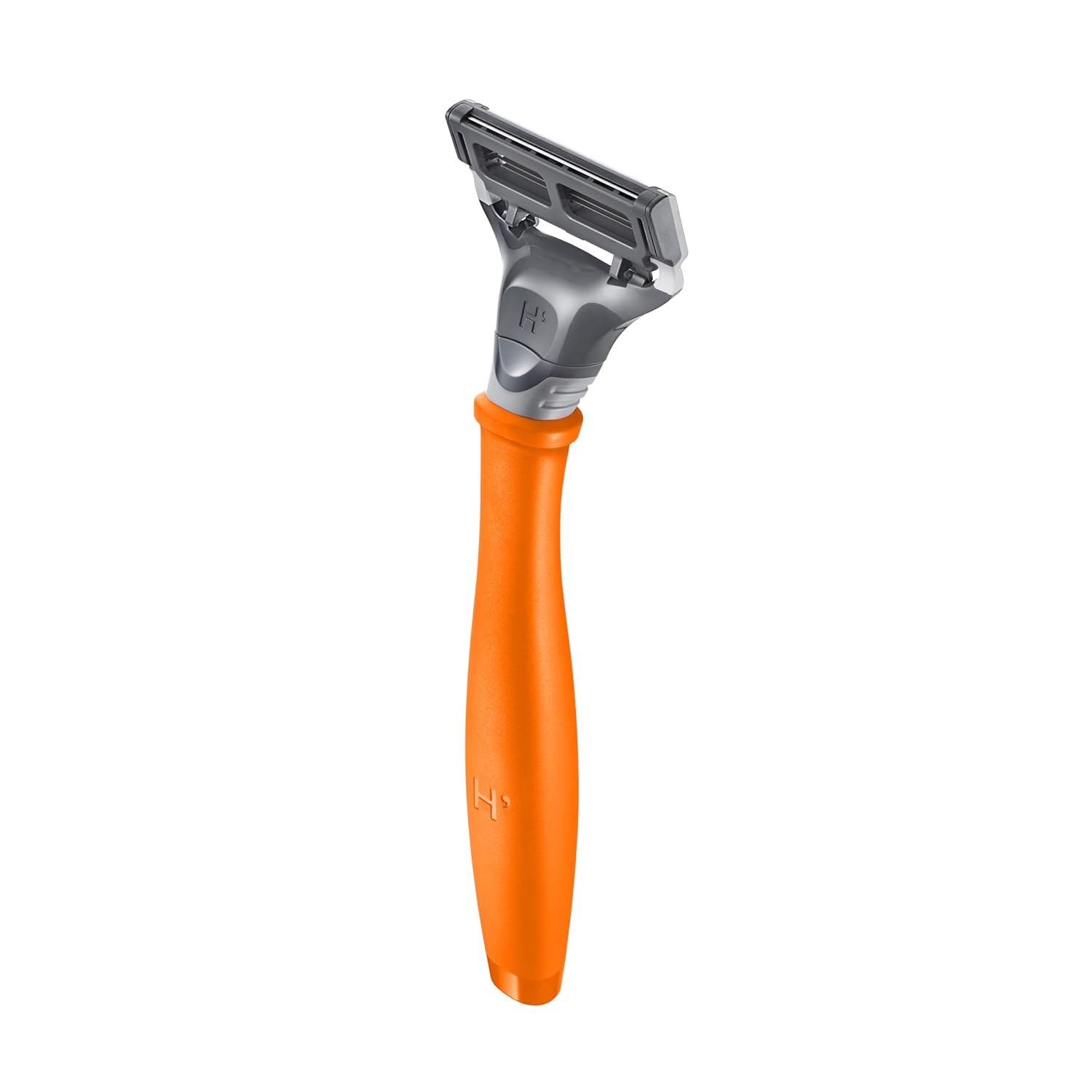 Harry's Original Shaving Kit for Men - Razor Handle, 15 Razor Blade Refills, and Travel Blade Cover - German Engineered - Orange