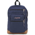 Jansport Cool Backpack, With 15-Inch Laptop Sleeve - Large Computer Bag Rucksack With 2 Compartments, Ergonomic Straps, Navy | 15-Inch Laptop Sleeve