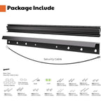 Aentgiu Studless Tv Wall Mount, Heavy Duty Drywall Tv Bracket Hanger For 26-55 Inch Flat Screen Tvs, No Stud, No Drill, No Anchors, Easy Install With All Hardware Included