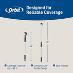 Orbit 58543 Telescoping Gutter Cleaning Wand, Silver