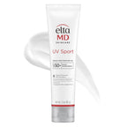 Eltamd Uv Sport Sunscreen Lotion Spf 50 - Face And Body Sunscreen Spf 50, Water & Sweat Resistant, Zinc Oxide Formula For Active Lifestyles