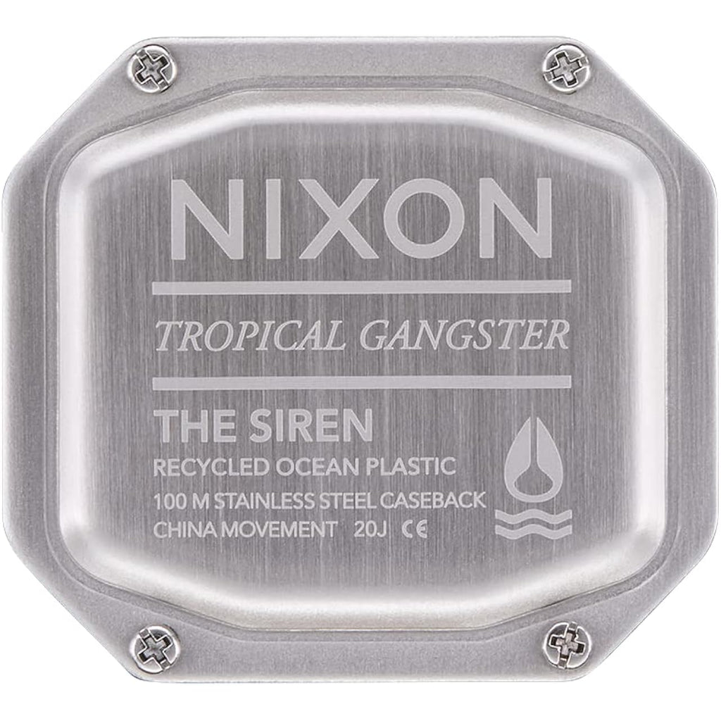 Nixon Siren A1210-100M Water Resistant Women'S Digital Sport Watch (38Mm Watch Face, 18Mm-16Mm Pu/Rubber/Silicone Band)
